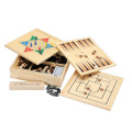 Jogo de tabuleiro de madeira de xadrez (CB2466)